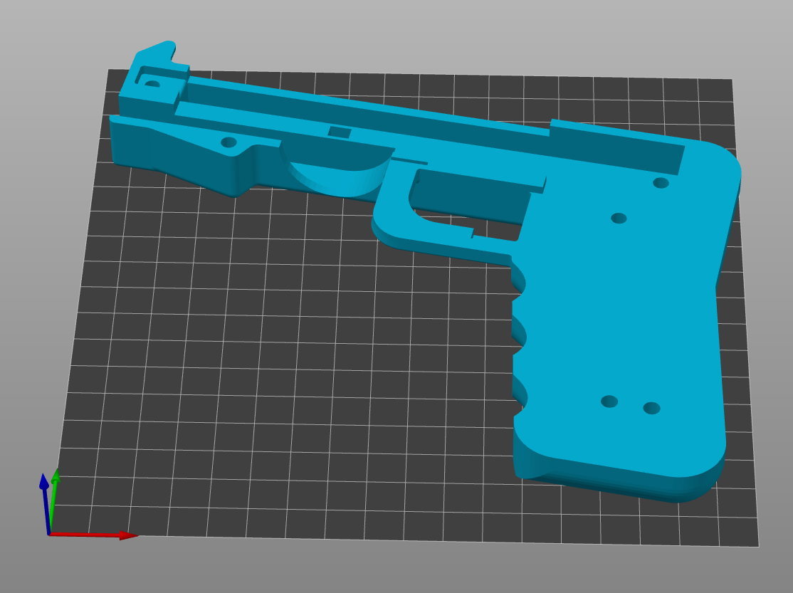 Miniatura 5 do modelo 3D BEER CAP GUN