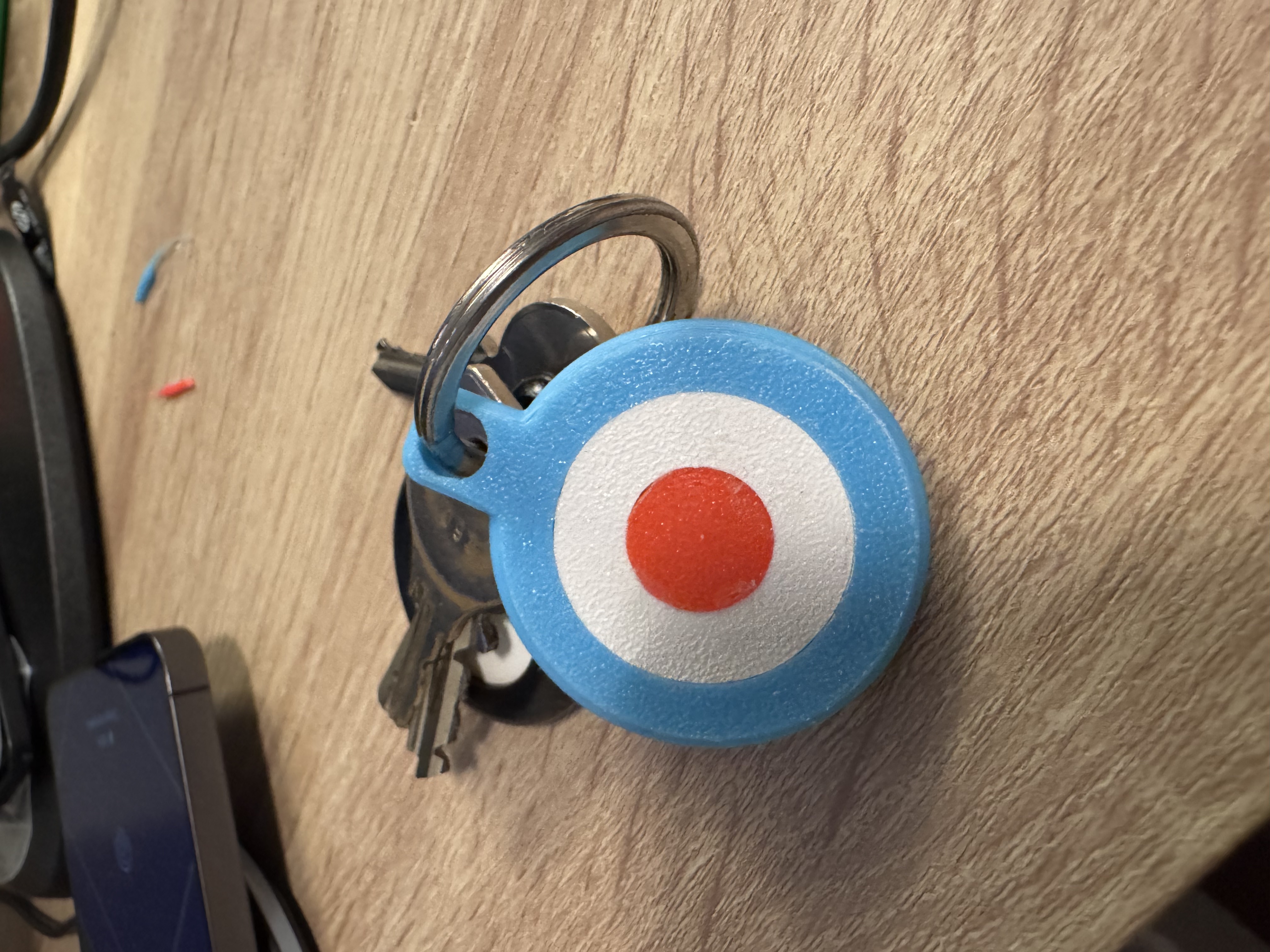 Mod Target Keychain
