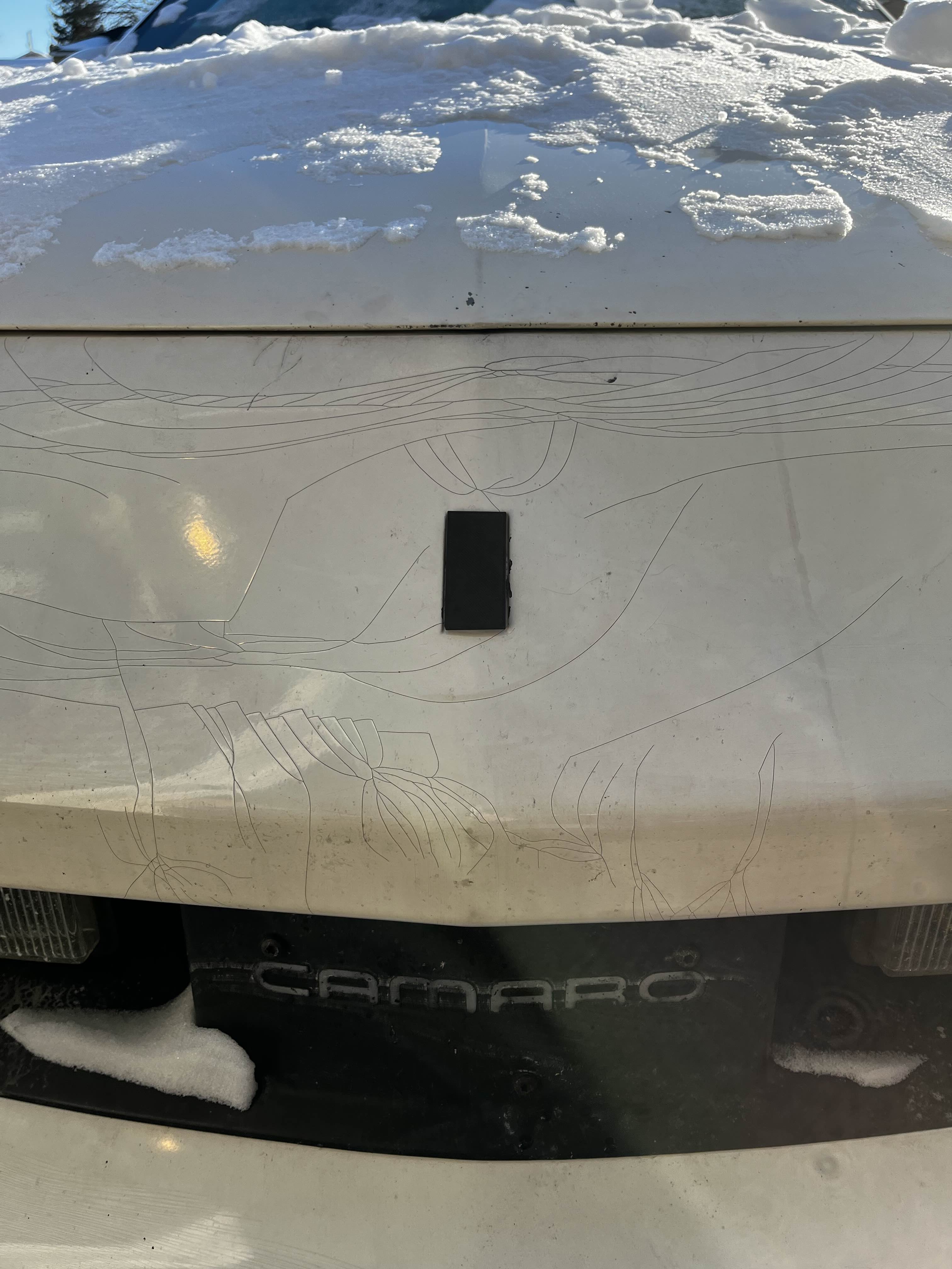 3rd gen camaro front badge - blank