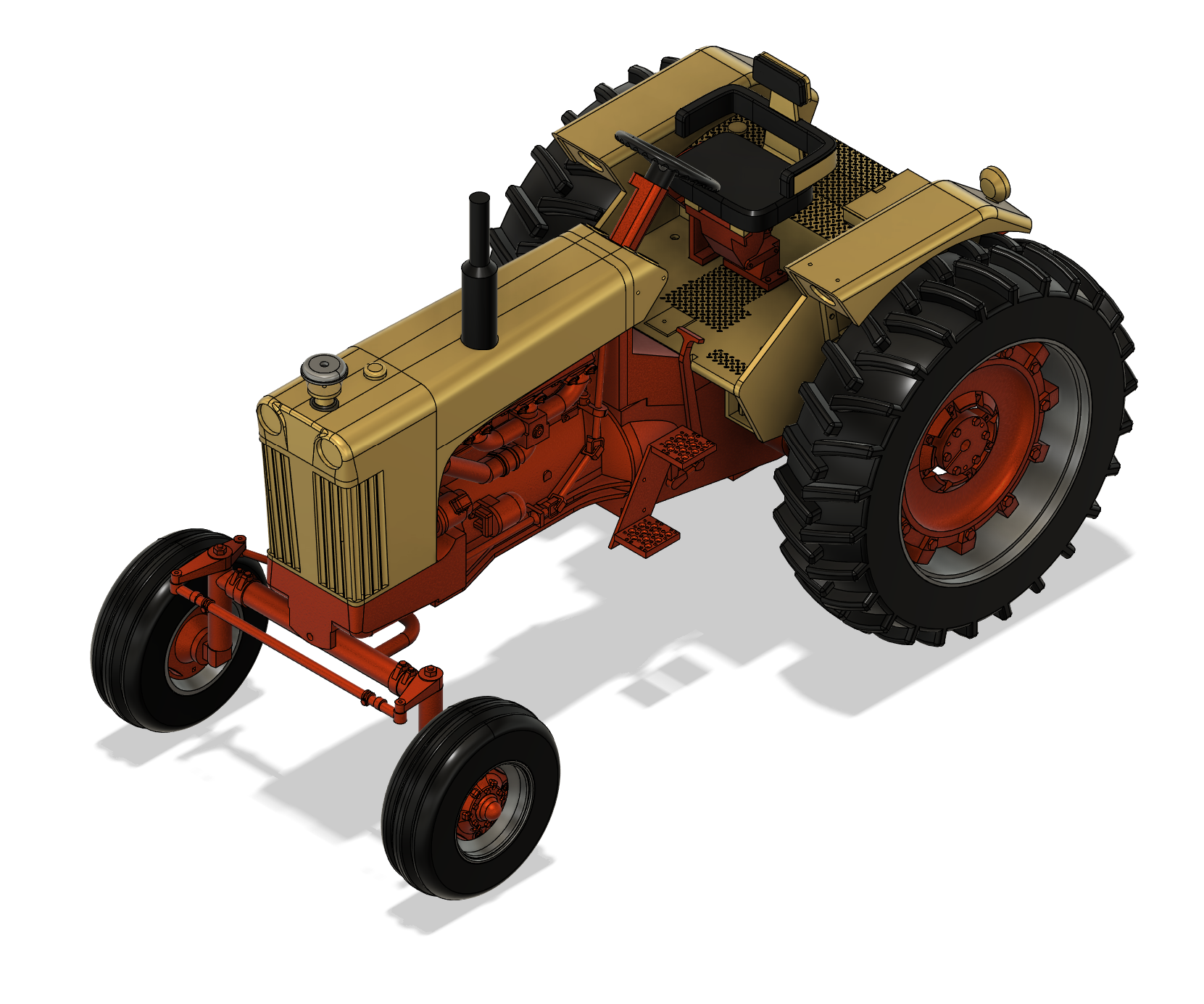 Case 930 Tractor - 1:8th Scale