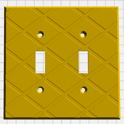 Diamond Plate Switch Covers