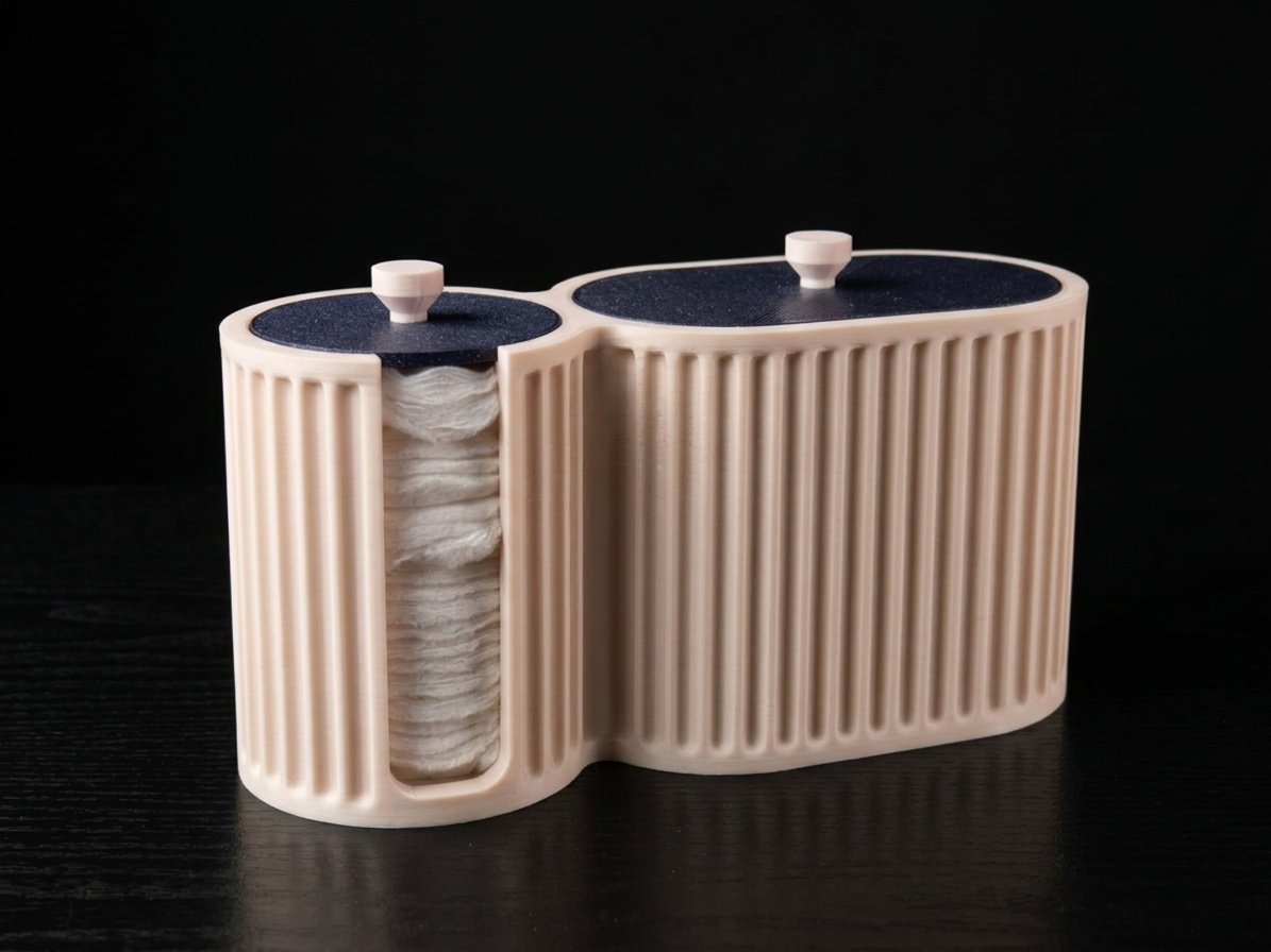 Cotton Pad and Swab Organizer