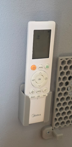 air conditioning remote control holder