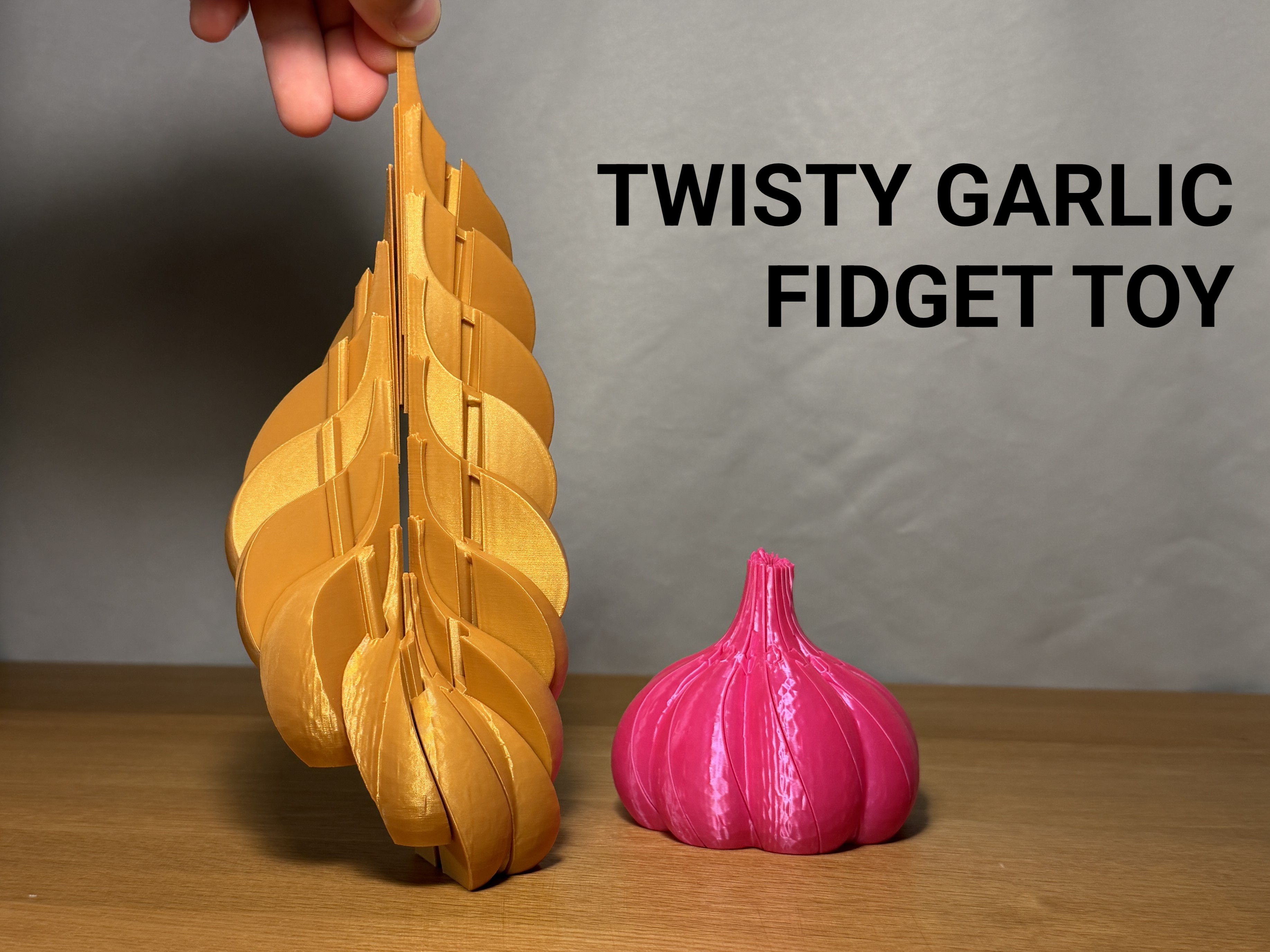 Twisty Garlic Fidget Toy