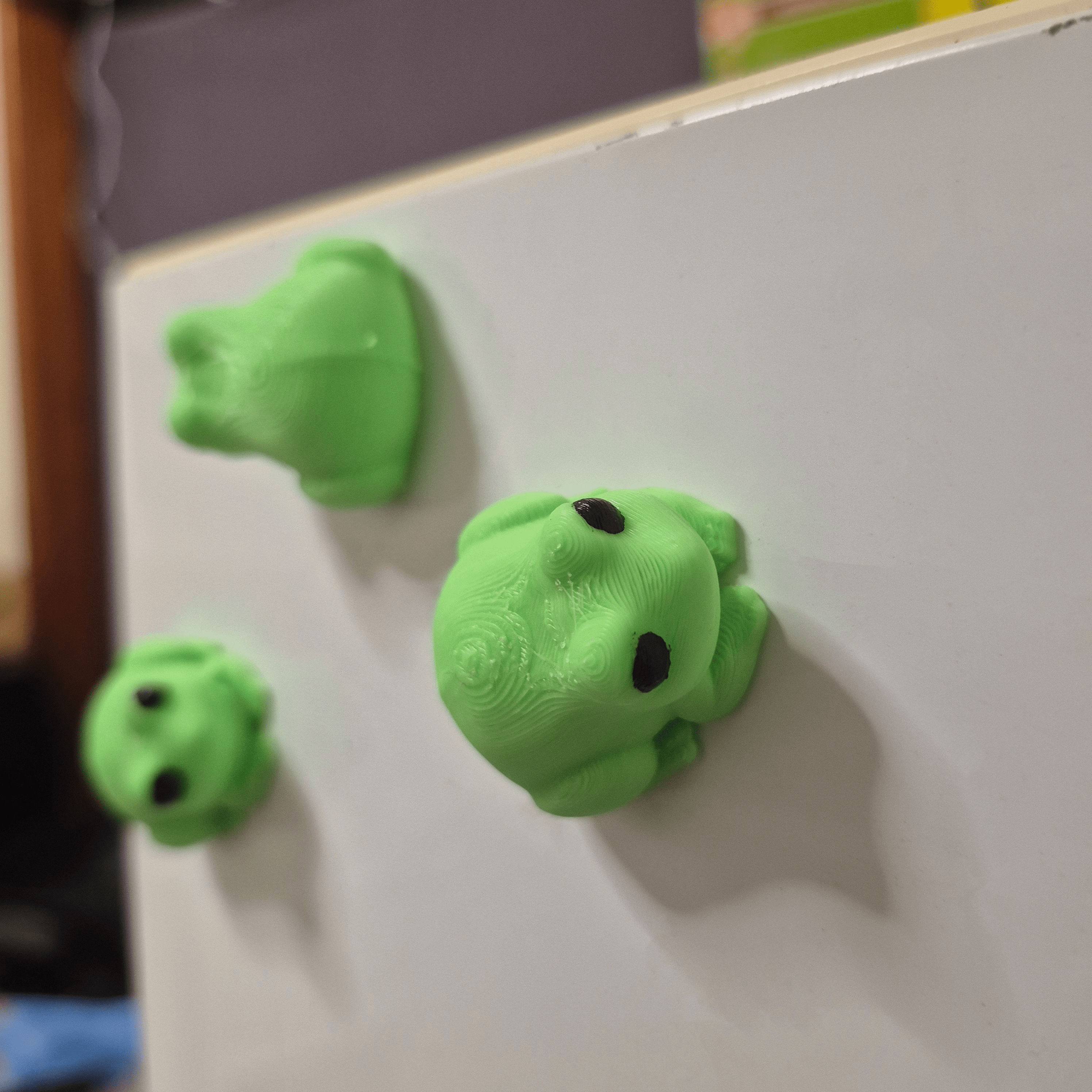 Miniatura 5 do modelo 3D Mini Magnet Frogs!