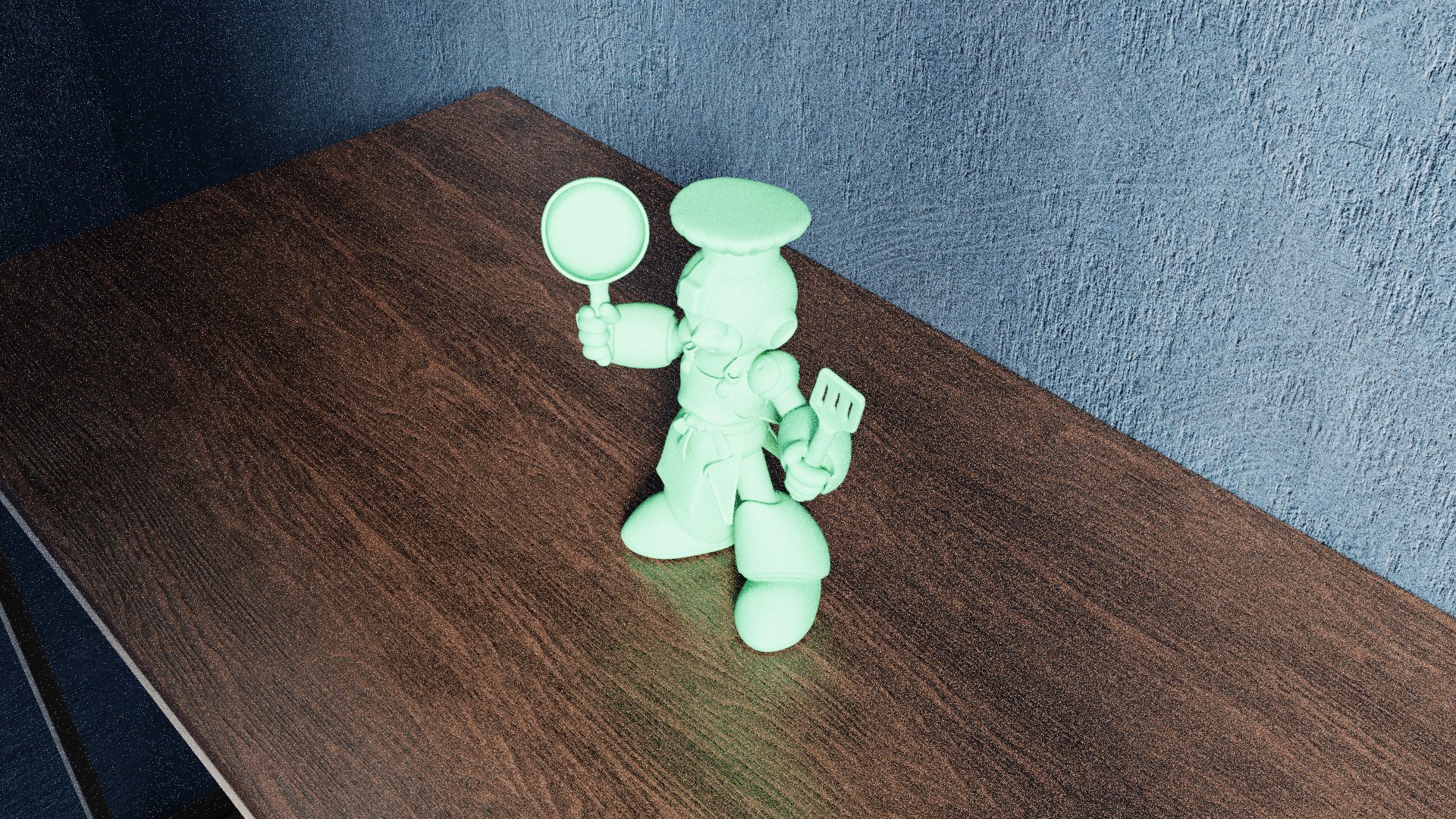 Miniatura 9 do modelo 3D Chef Megaman