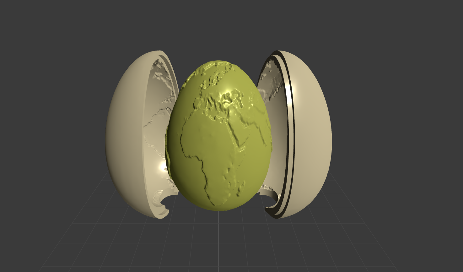 Mold of Egg Earth