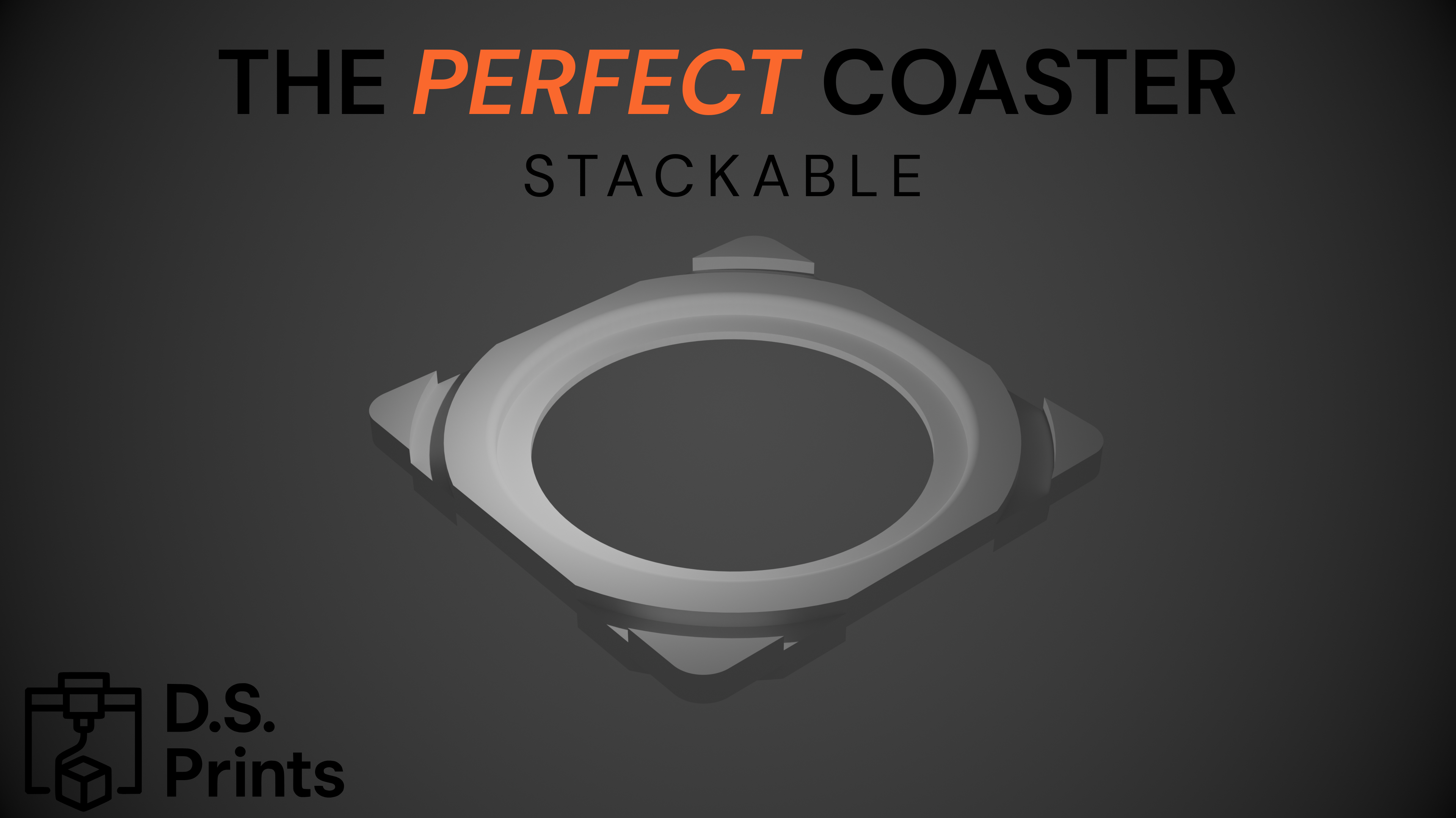 The Perfect Coaster - Stackable