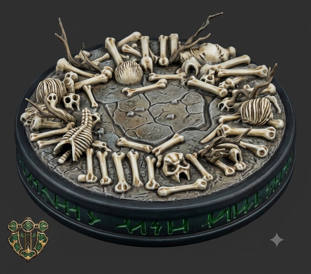 Bone Yard Miniature Base