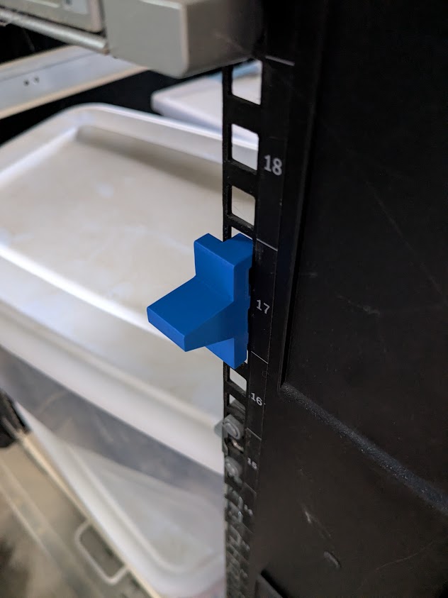 1U Rack Shelf Bracket