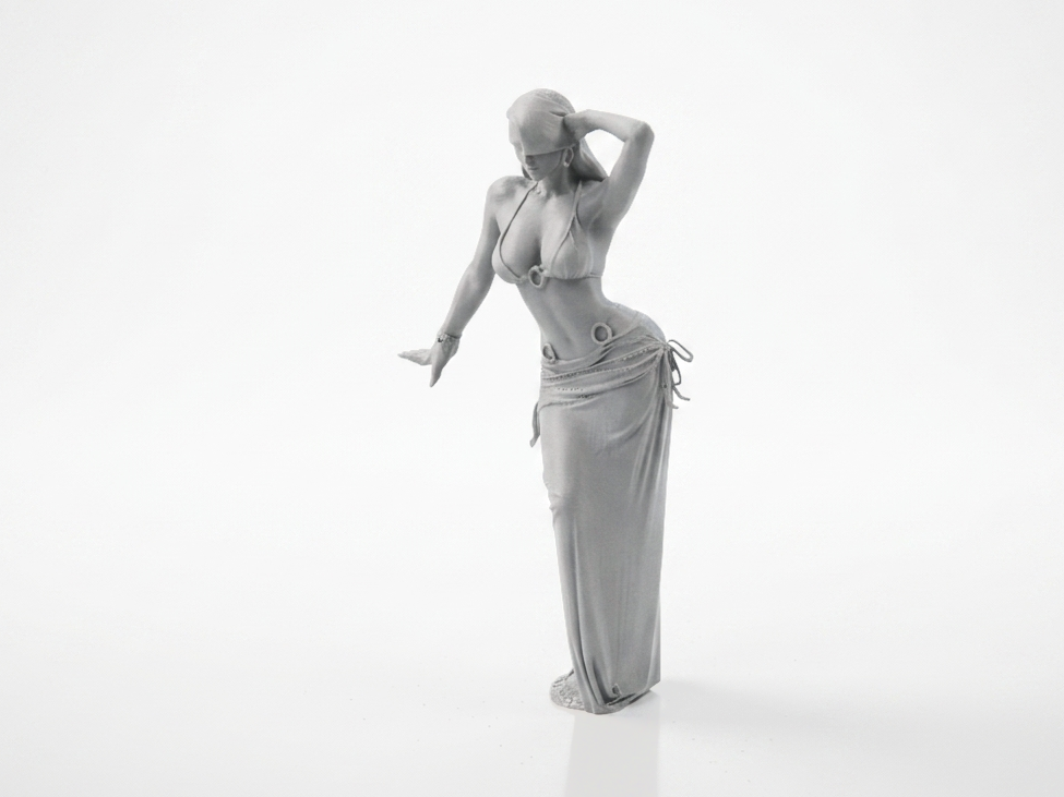 Elegant Female Figurine 3D Printable STL Model