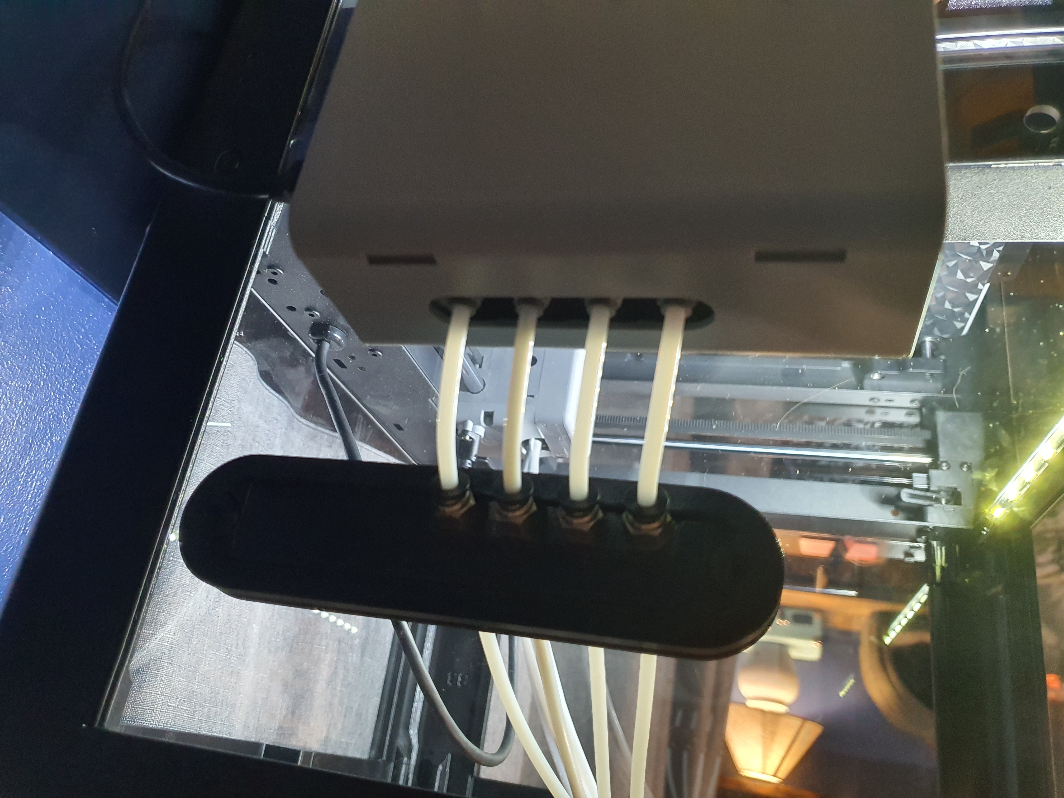 AD5x housing Modified to have inlets more inline and 45% angle