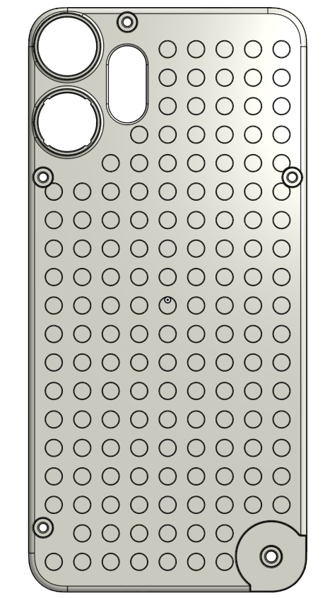 "Building Brick" CMF Phone cover, MagSafe compatible option