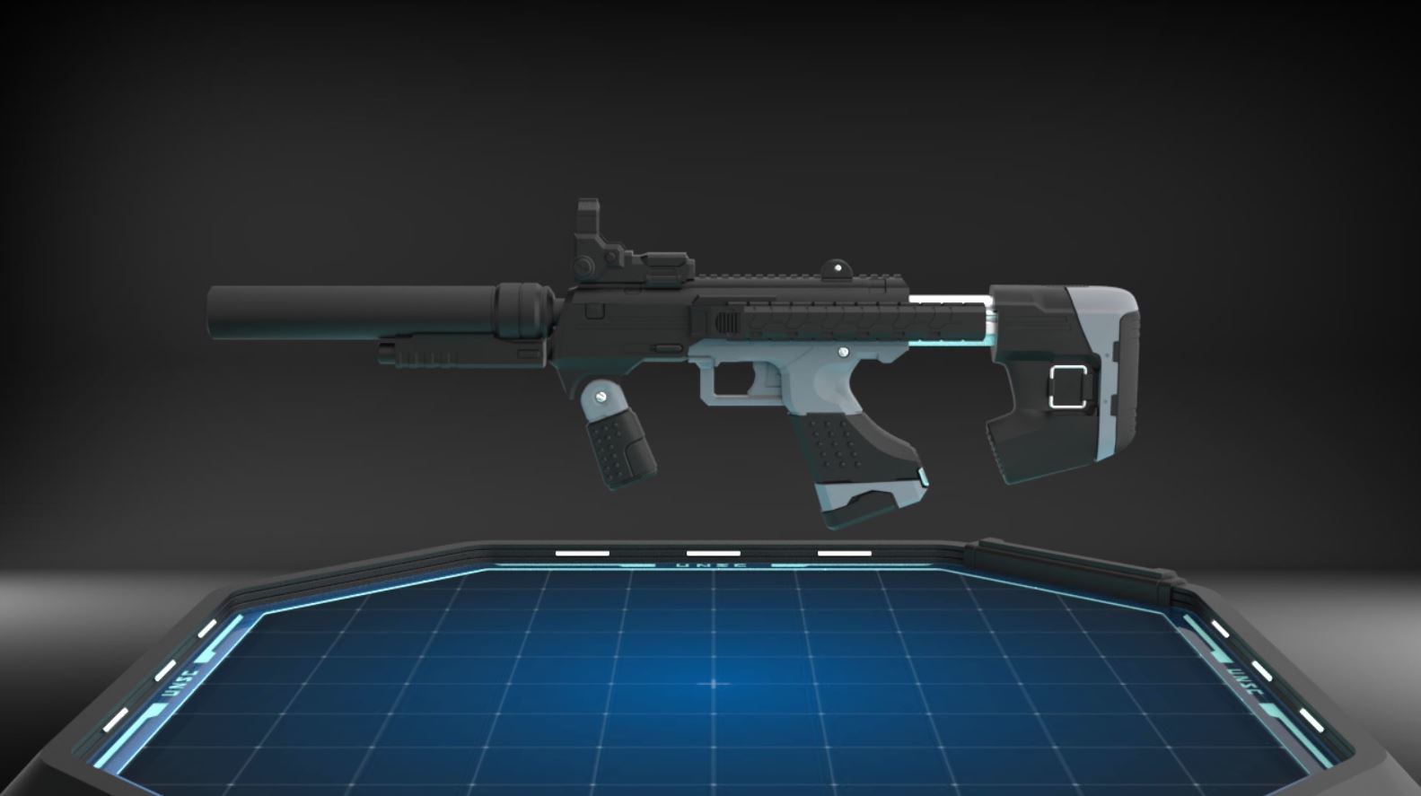 Halo 2 M7S SMG