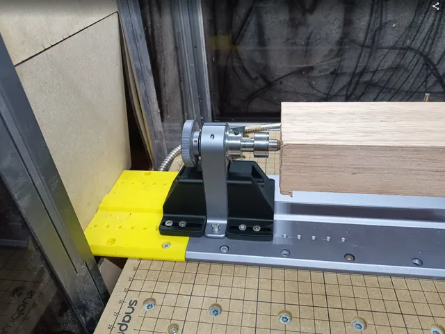 Remixed blocks for Snapmaker CNC tailstock support