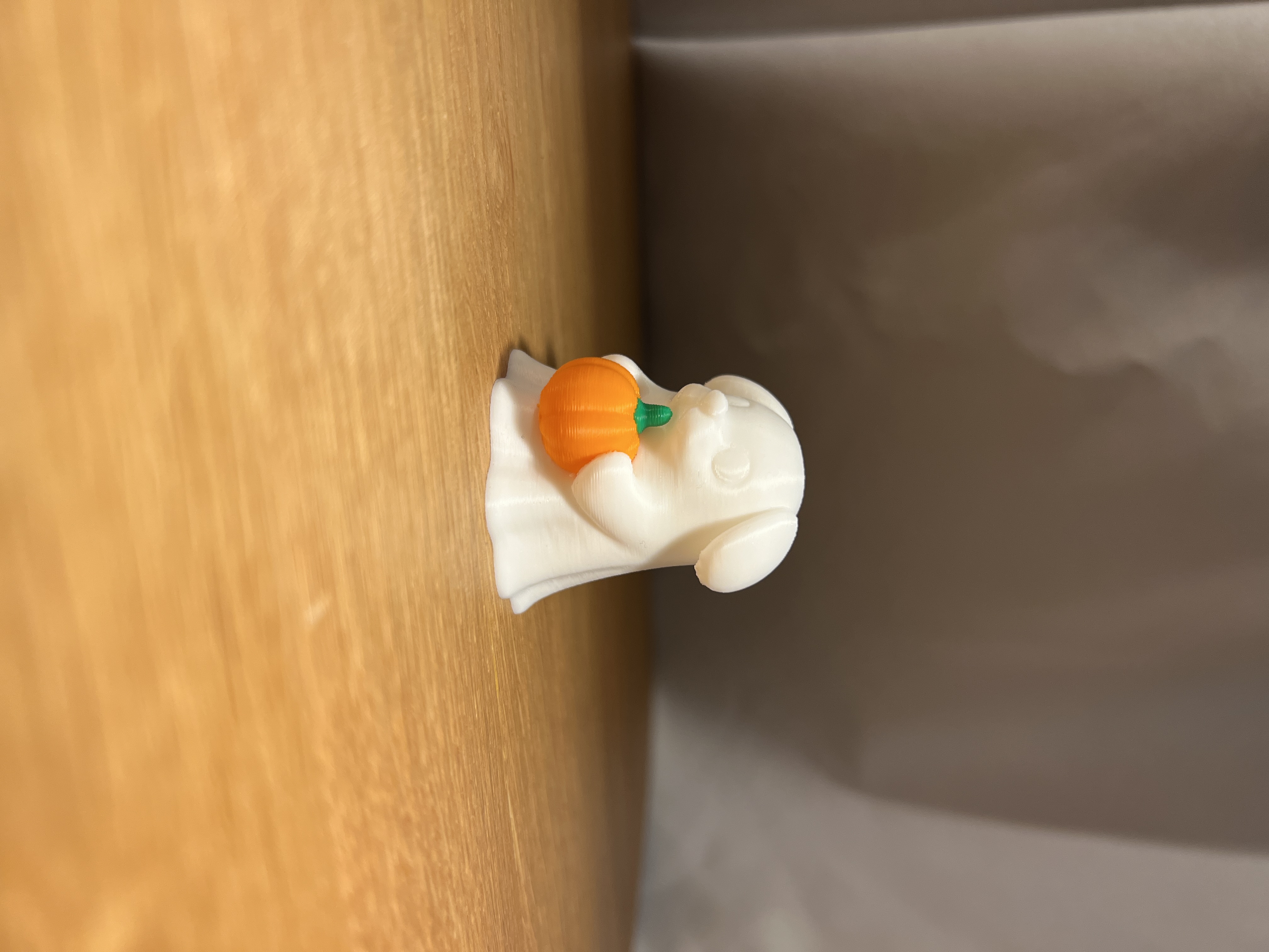Miniatura 3 do modelo 3D Ghost Dog with Pumpkin
