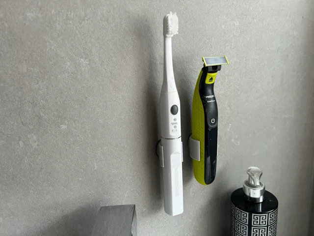 Megasonex toothbrush minimalist holder