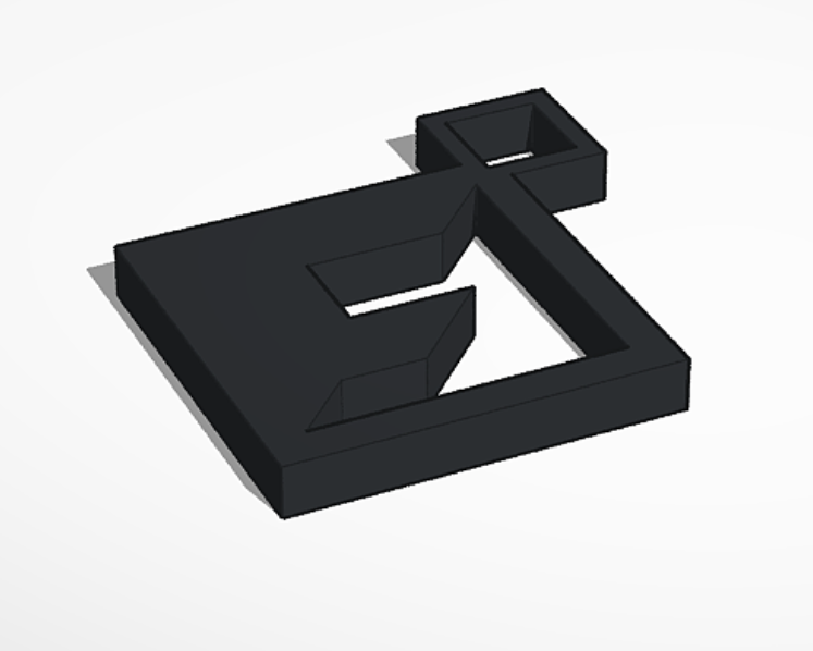 Flashforge logo keychain