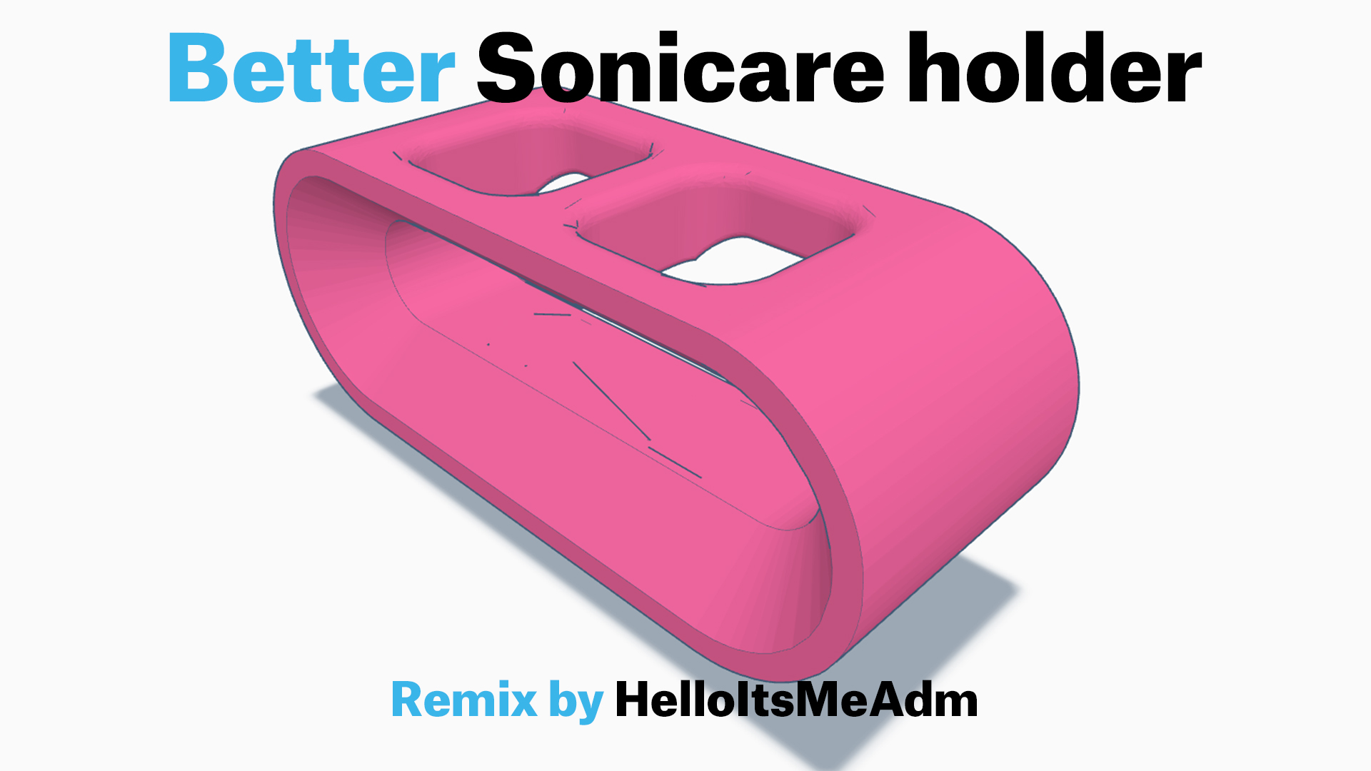 Better philips sonicare holder