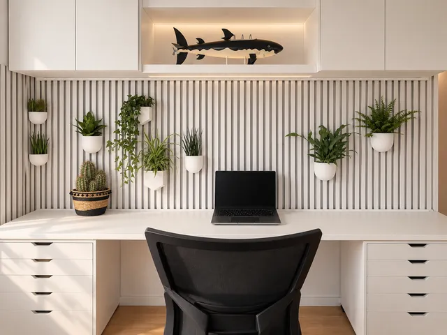Wall Planters for Acoustic Panels (stealth mount)