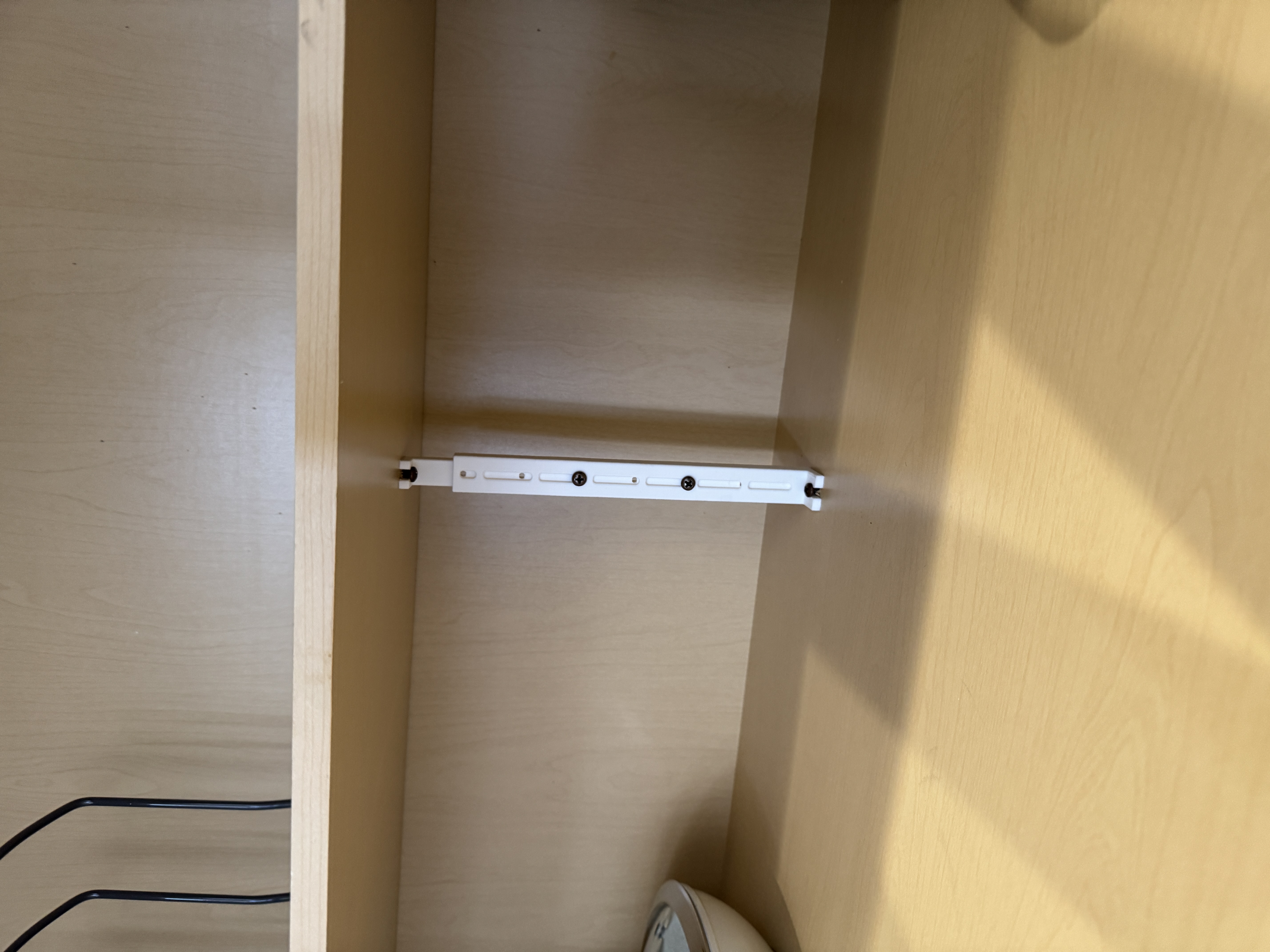 Shelf Sag Support-Adjustable