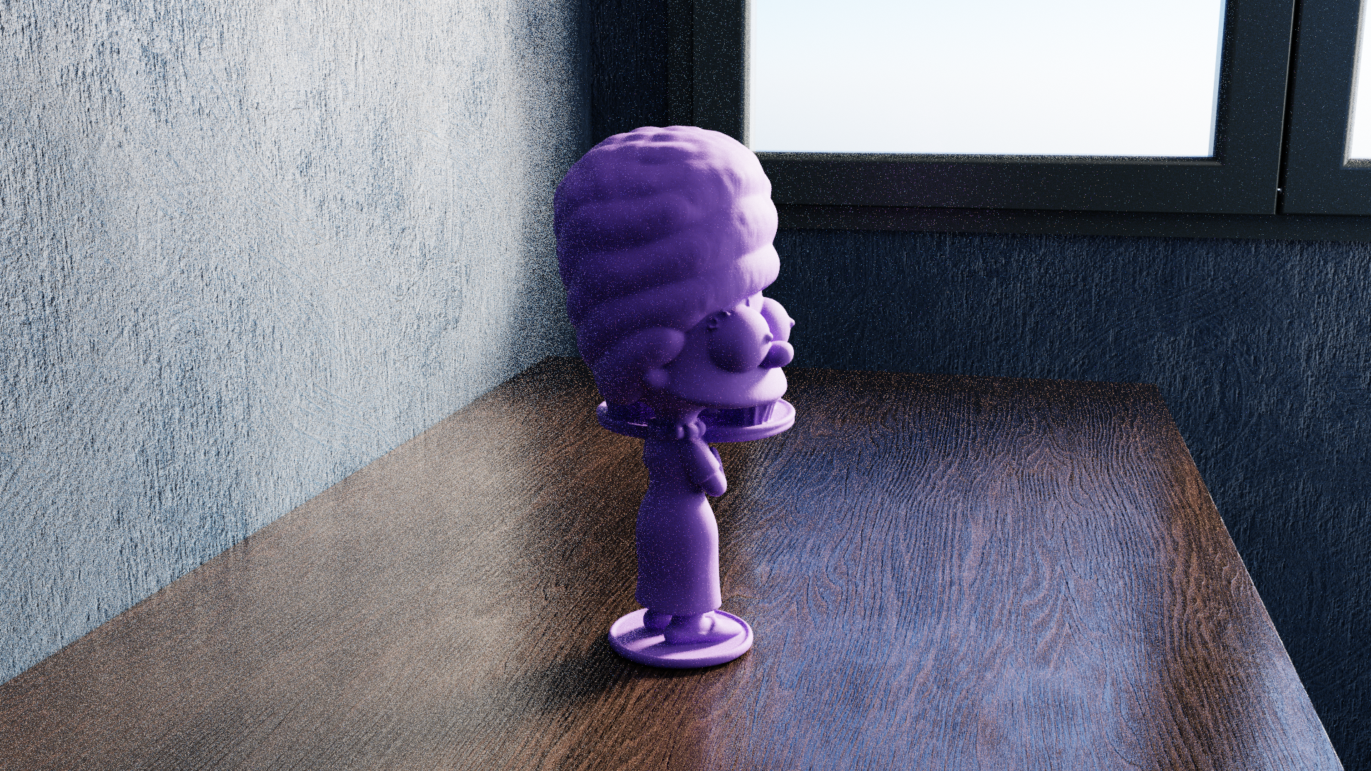 Miniatura 4 do modelo 3D Chibi Marge Simpson