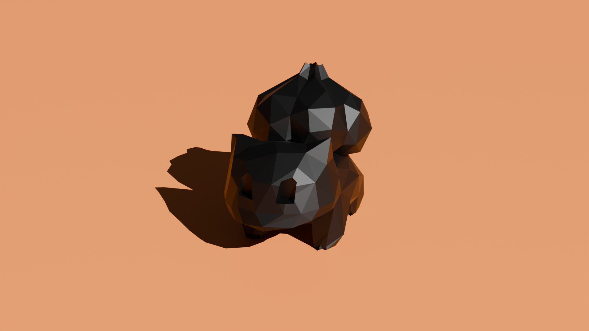 Low Poly Bulbasaur — thumbnail 3