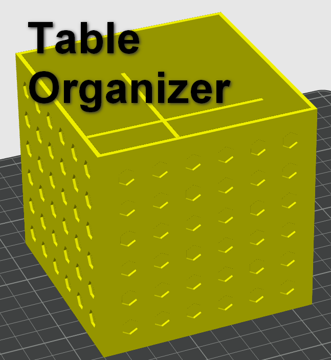 Table organizer