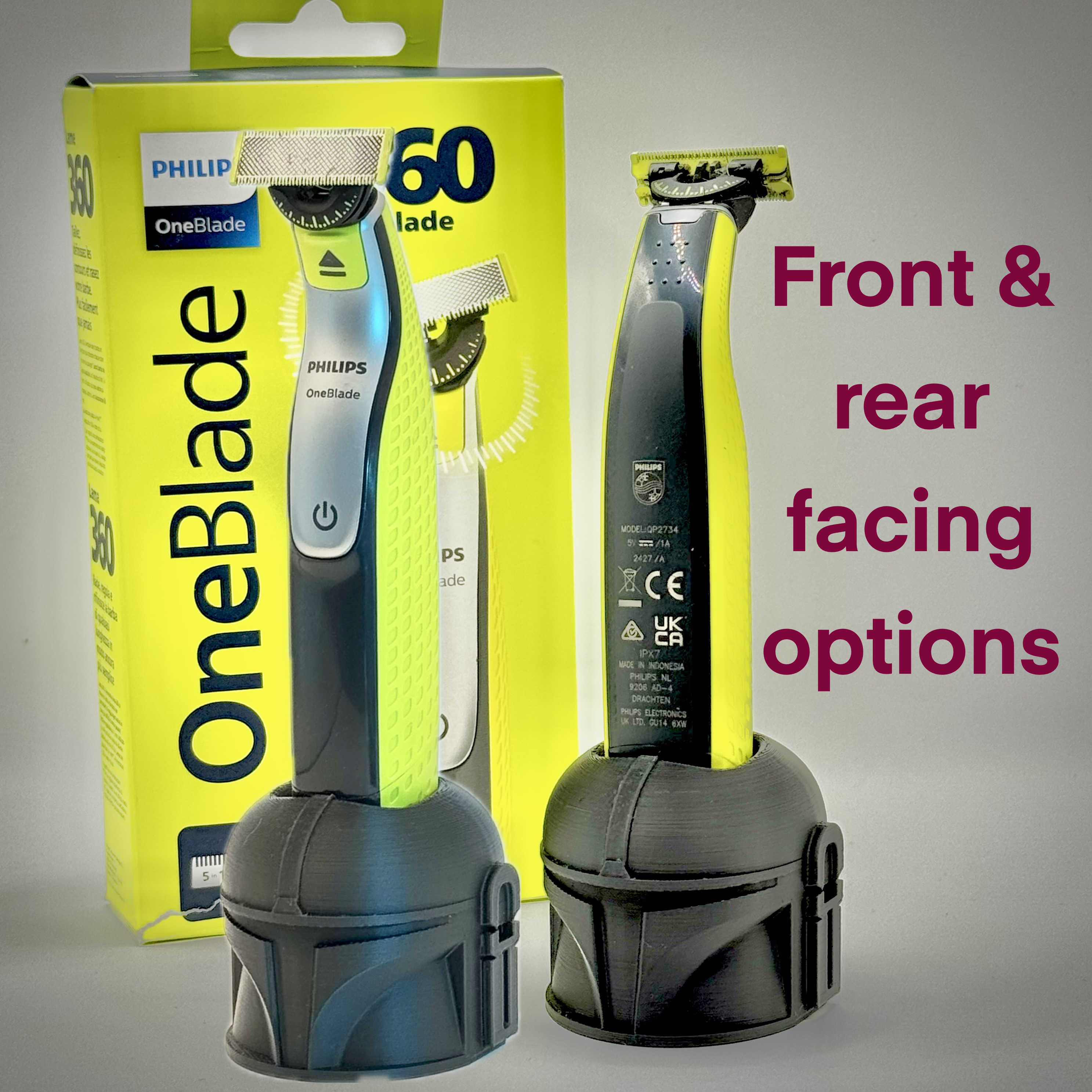Philips Mandalorian OneBlade Stand