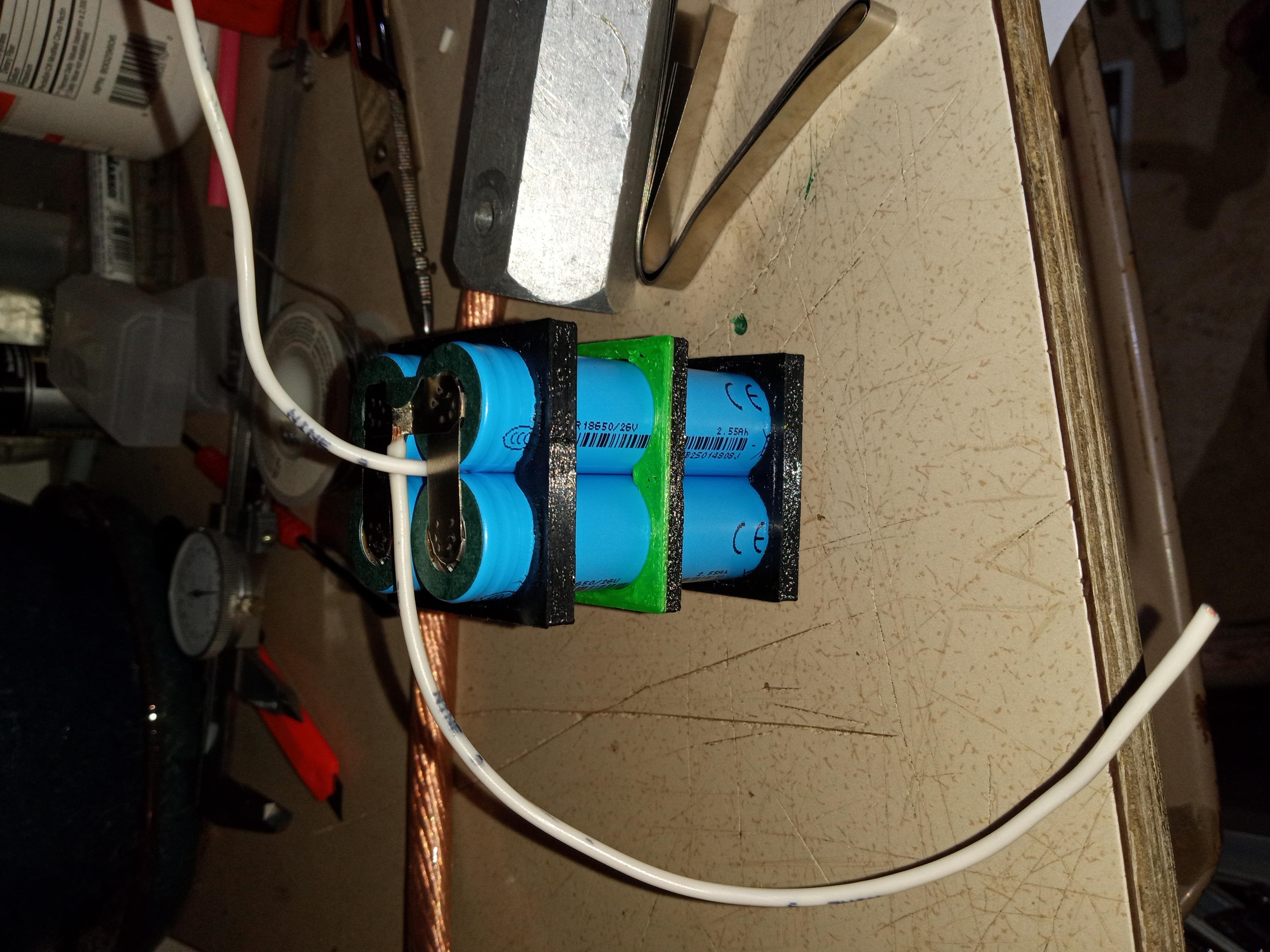 18650 4 cell holder for spot welding