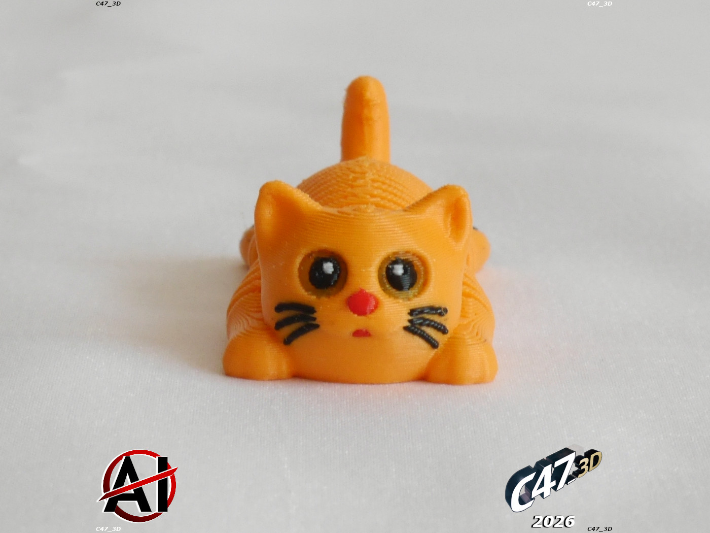 Miniatura 9 do modelo 3D Springy Cat