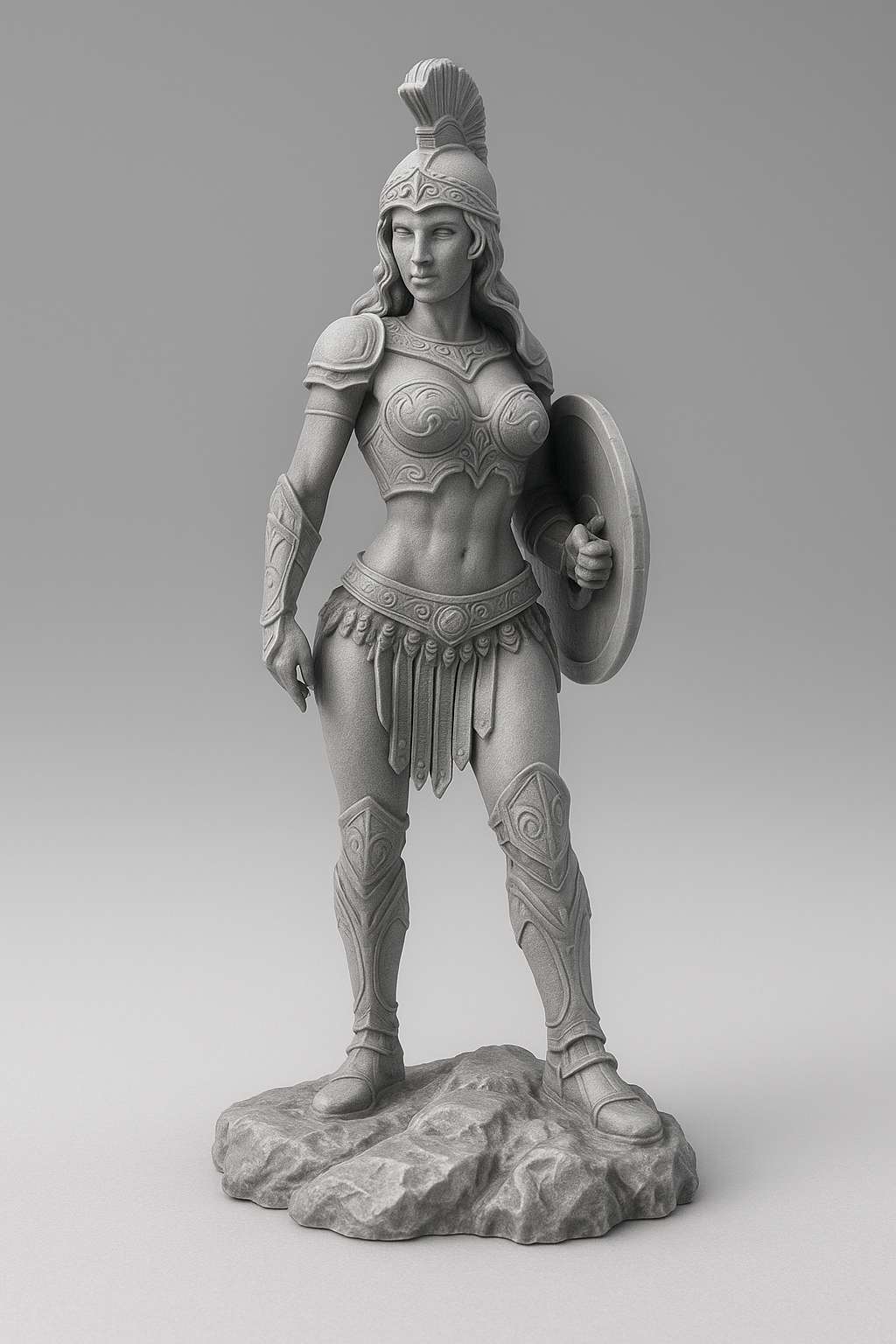 Athena’s Guard Paintable Figure