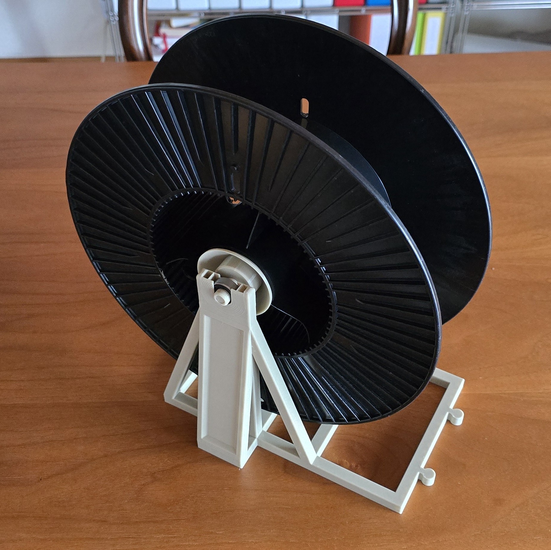 Big Spool Holder for Versatile Filament Rewinder