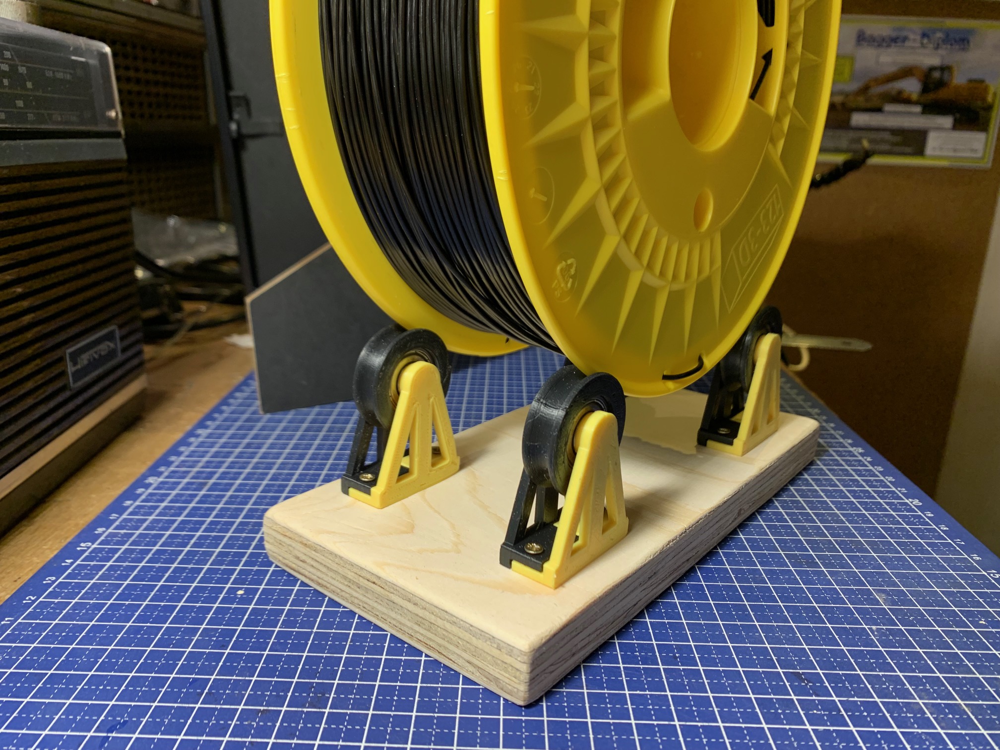 Filament Spool Holder, Stand Roller, 608zz bearing