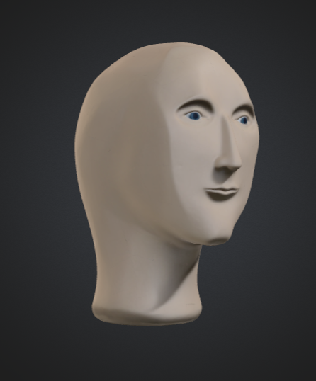 Meme Man 3D model