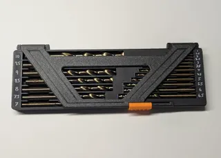 Portable Molle Drill Bit Holder (latching)