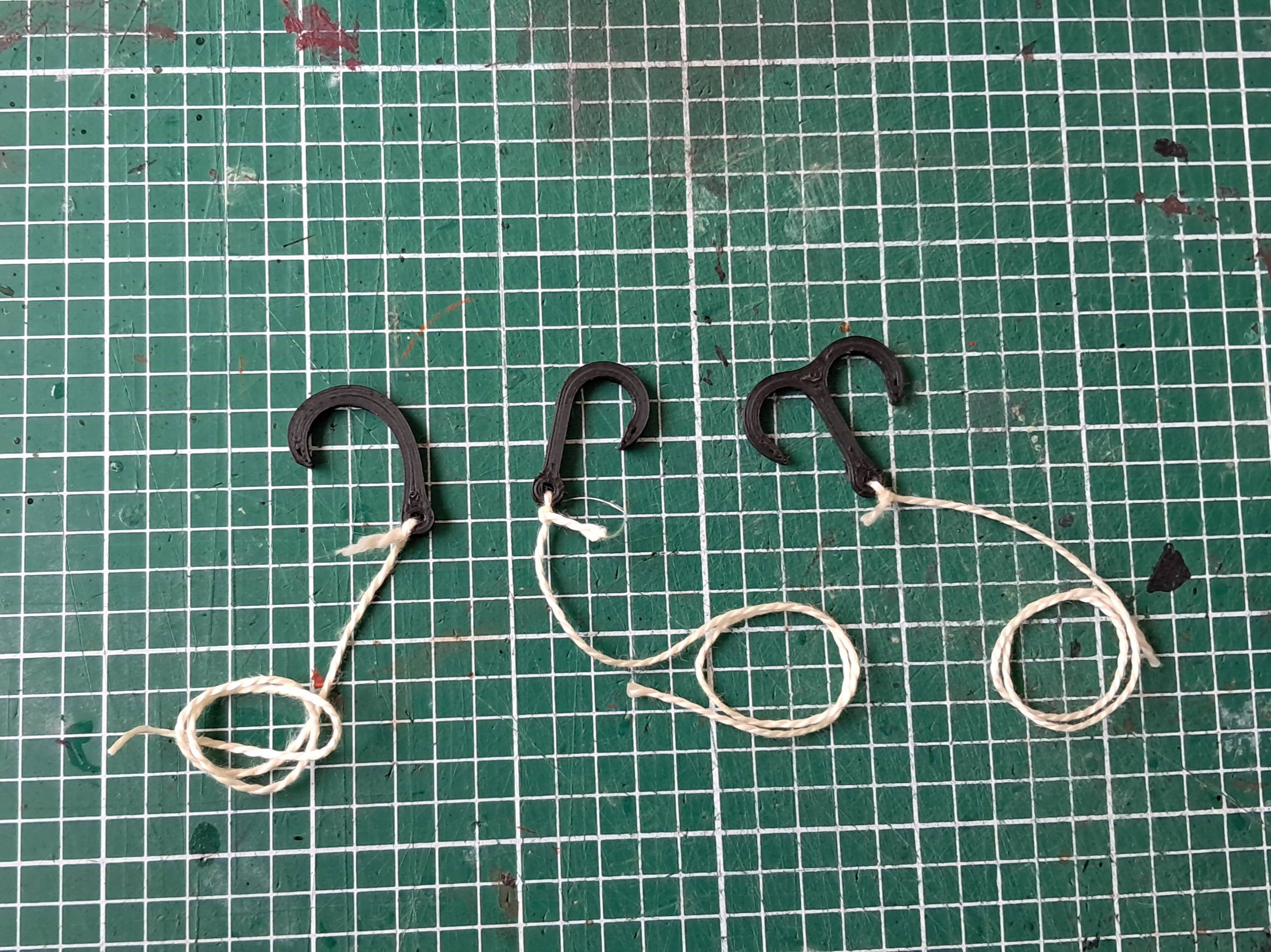 Grappling hooks for miniature wargames