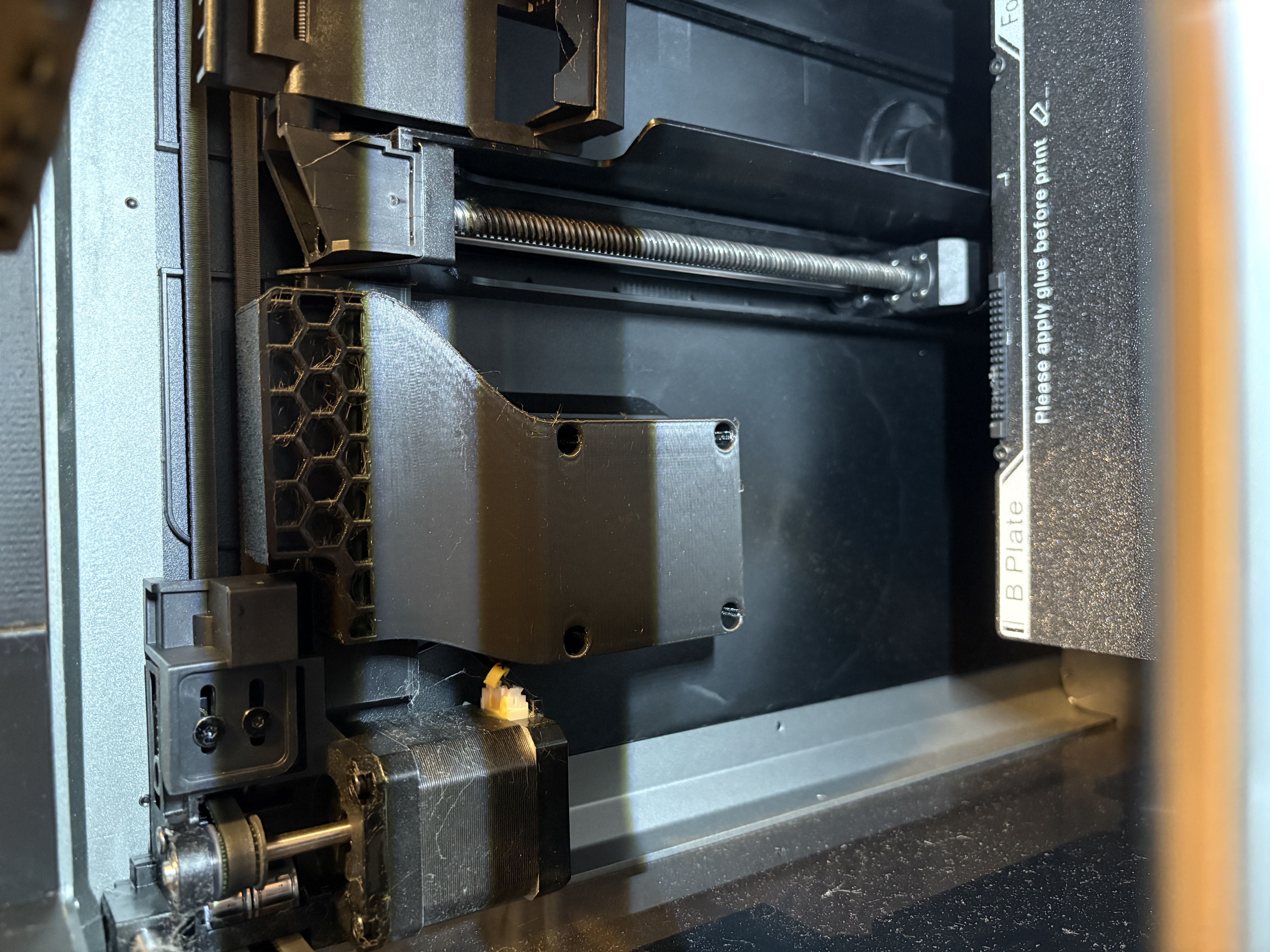 Creality K1C & K1 Rear Fan Cover. IMPROVED and for CFS Uppgrade