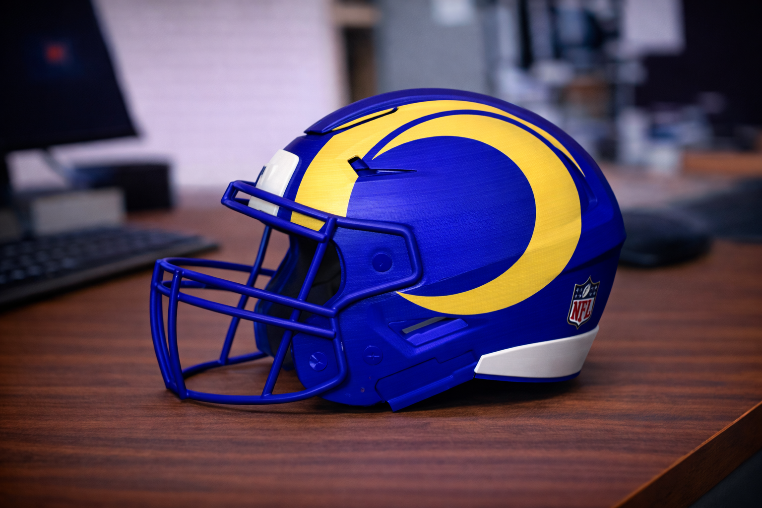 Los Angeles Rams Football Helmet - Speedflex