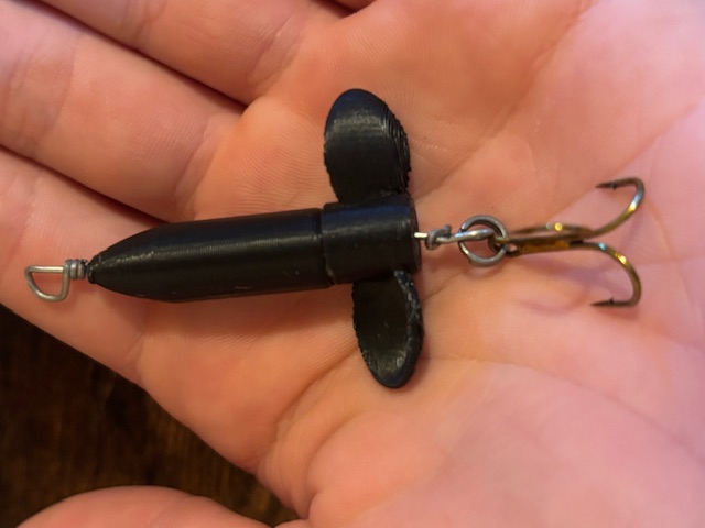 fishing lure/ mid water rooster tail 2.0!! — miniatura 11