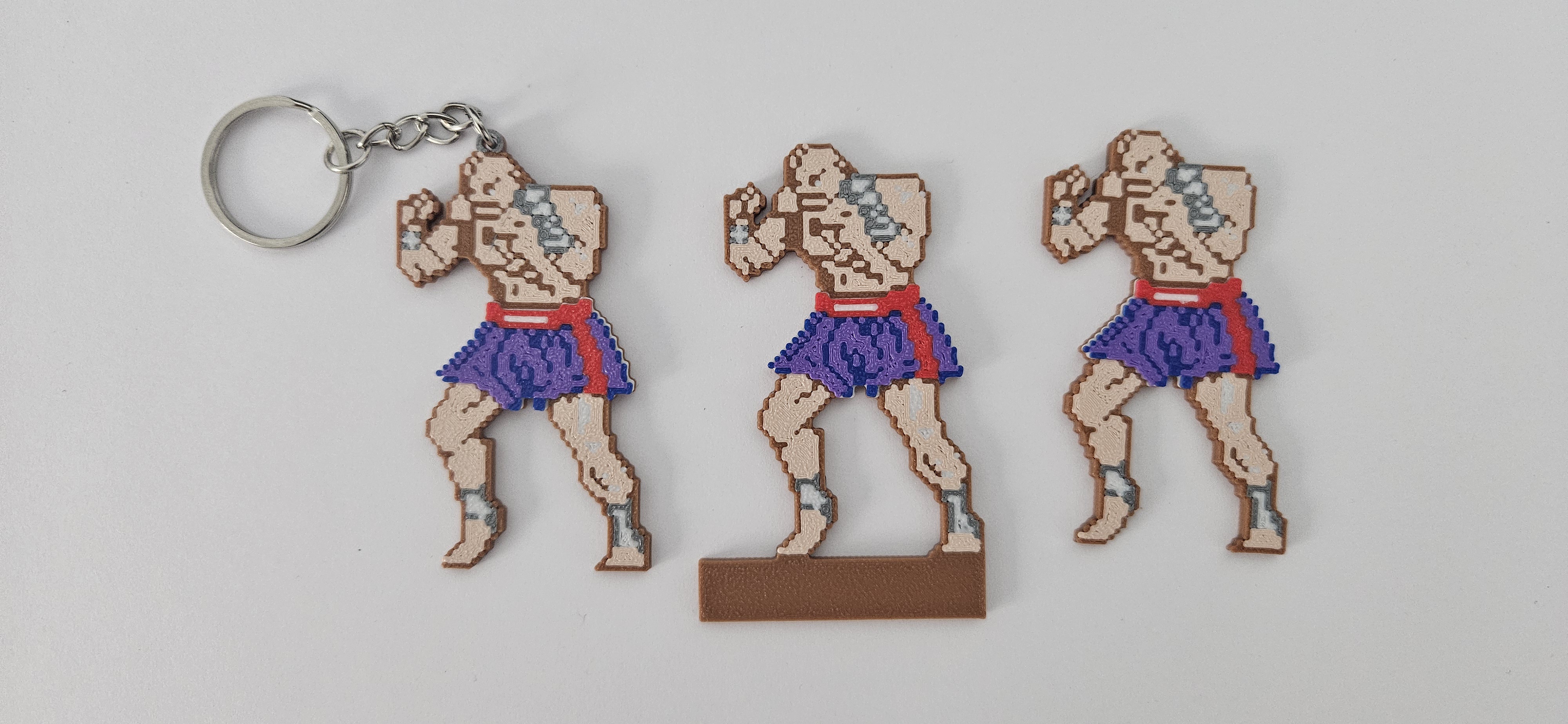Sagat SF2- Classic Edition (Diorama & Keychain) — thumbnail 4