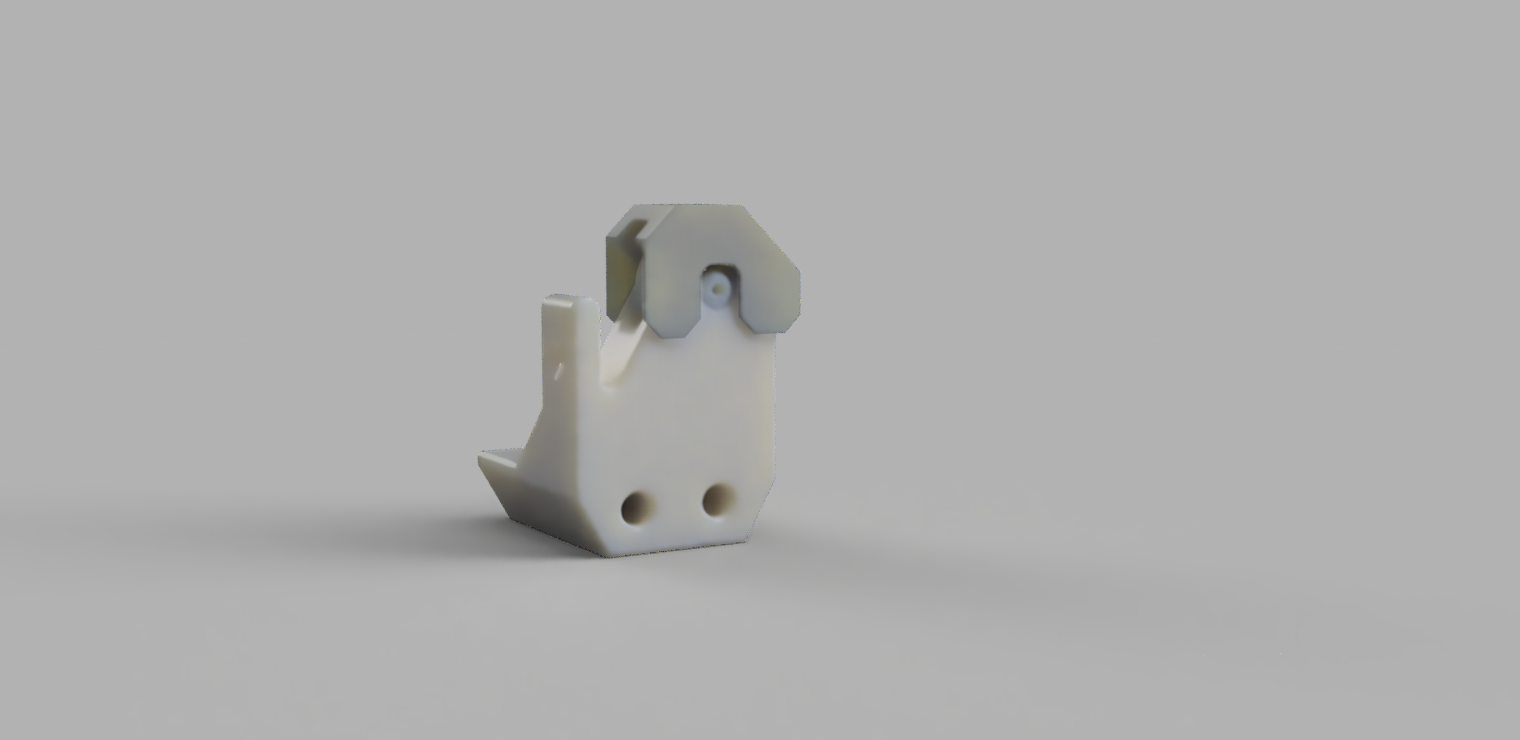 Ender 3 V2 Upgrades: Filament guide with restraining cap