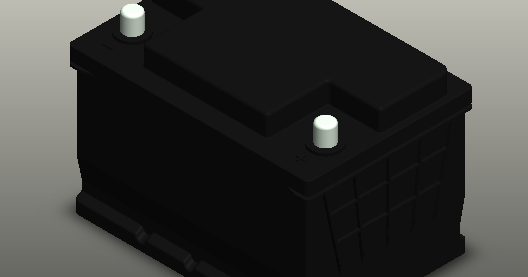 Car Battery by Guilherme Joenck | Download free STL model | Printables.com