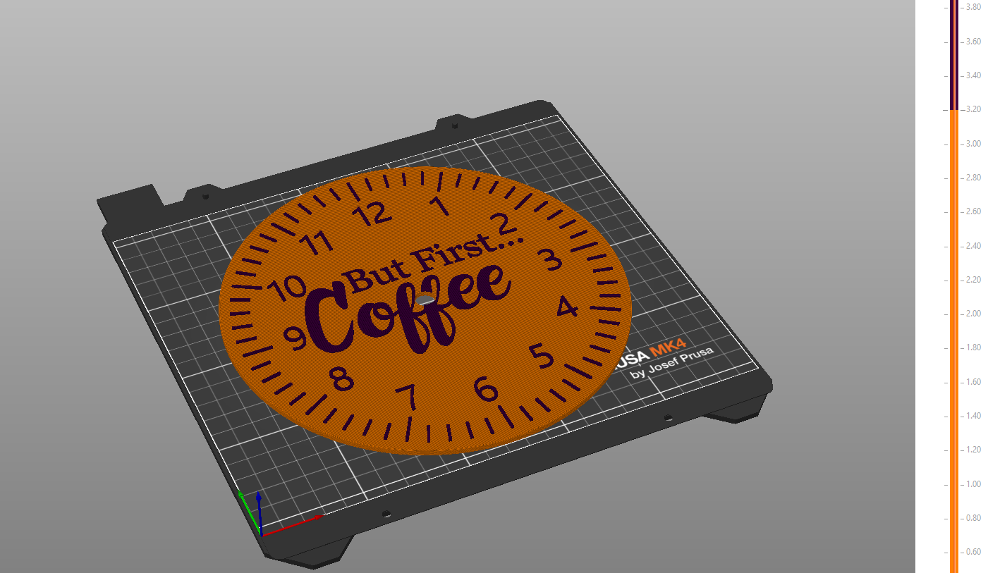coffee clock