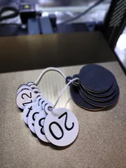 Corner Radius Gauge for Keychain