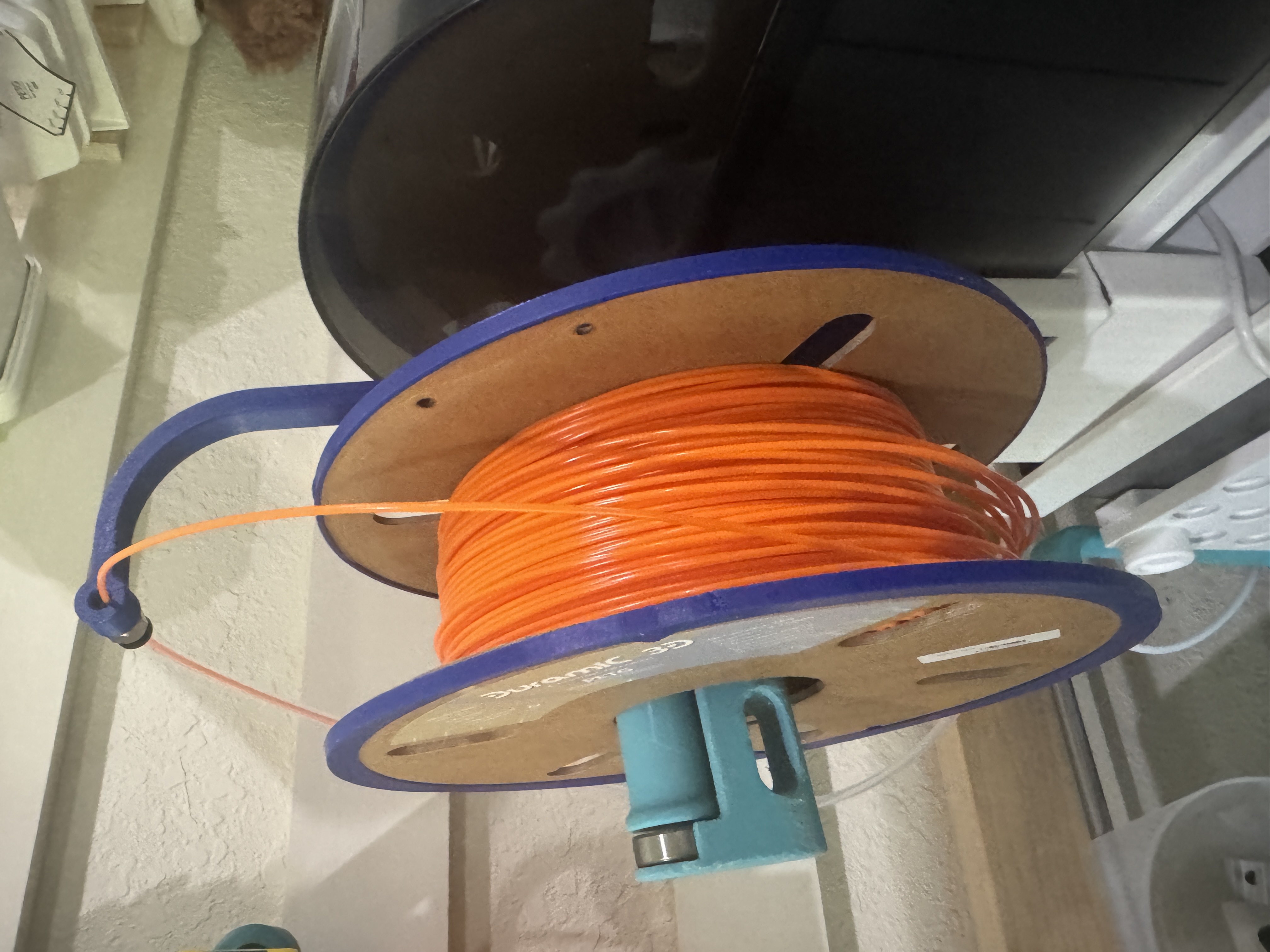Spool Holder on Side of Bambu AMS
