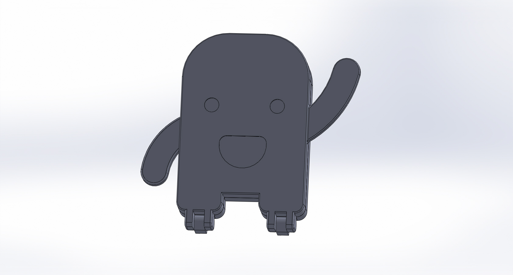 Miniatura 2 do modelo 3D Tooth box