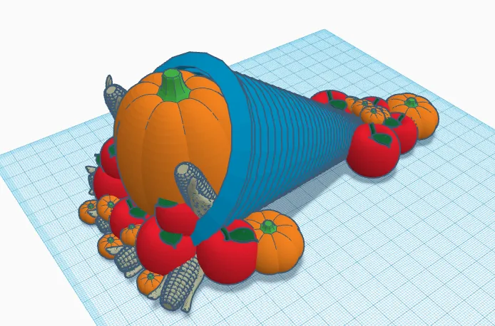 Cornucopia by Solar3dp | Download free STL model | Printables.com