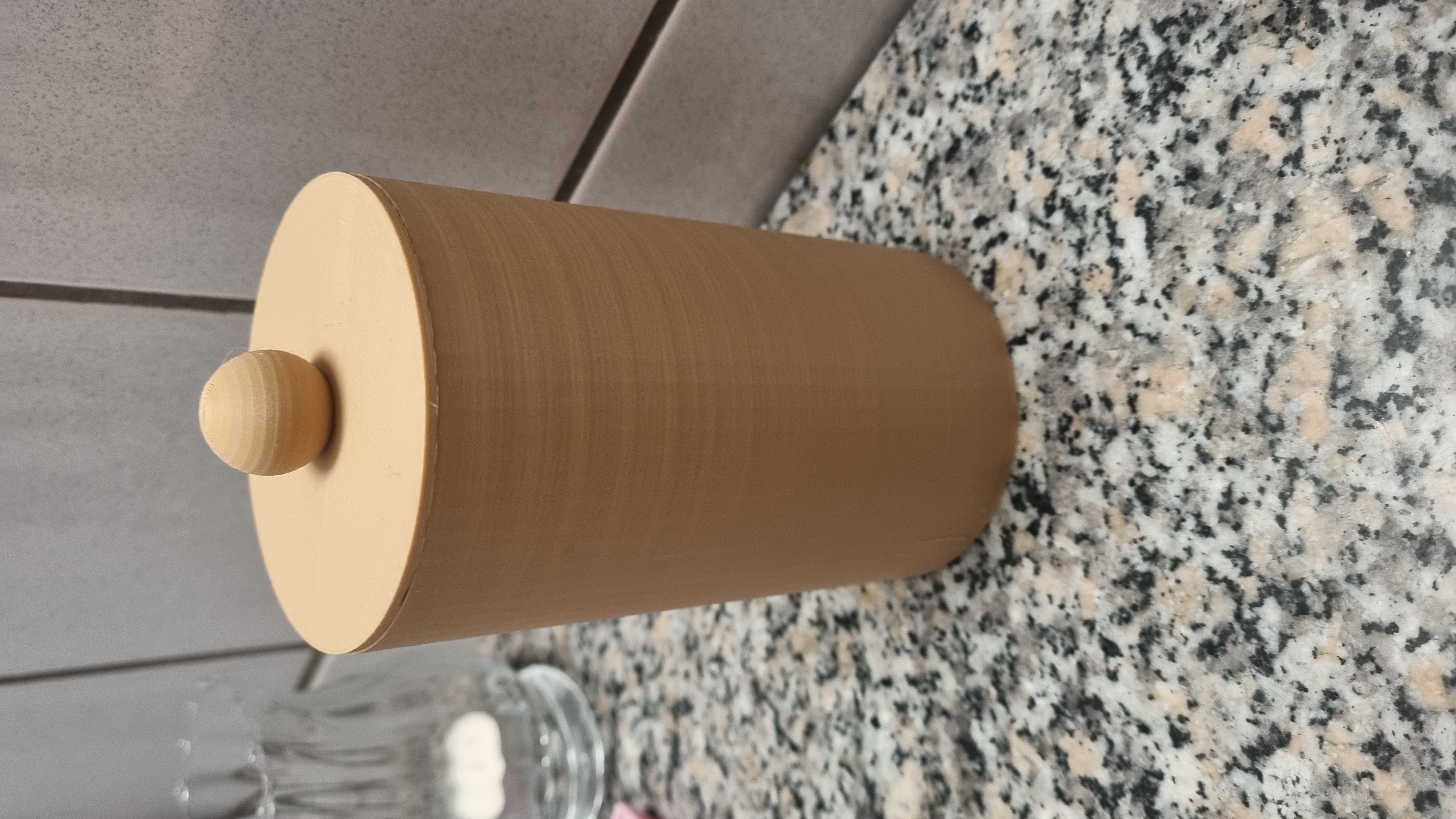 Cotton Pad Container with Lid