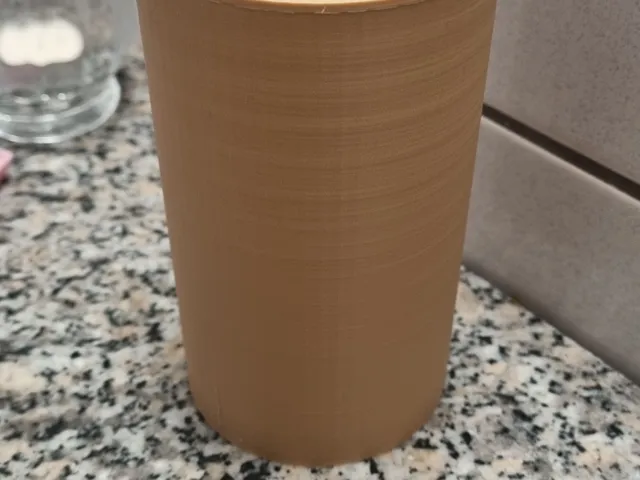 Cotton Pad Container with Lid
